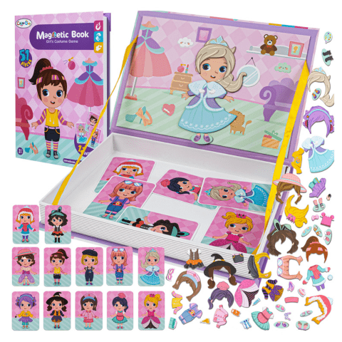 Układanka magnetyczna Montessori «Moda»